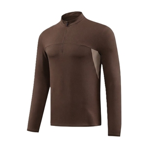 Camiseta Deportiva de Manga Larga para Hombre, Corte Ajustado, Secado Rápido, Transpirable, de Spandex/Poliéster, para Entrenamiento y Gimnasio - Product Image 5