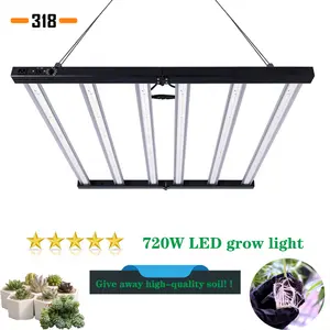 4 * 4ft 4x6ft 1000w LED pour plantes d'intérieur hydroponiques 318 spectre complet LED élèvent la lumière approvisionnement direct d'usine