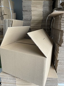 Cajas de Cartón Corrugado de Papel Kraft Reciclado, Más Vendidas, Tamaño Personalizado, con Laminado Mate e Impresión de Logotipo - Product Image 3