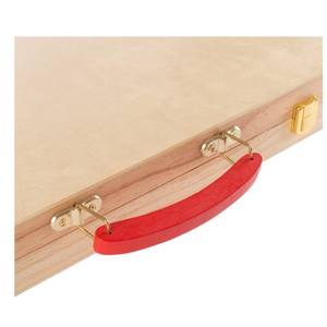 Juego de Backgammon de Cuero Hecho a Mano, Juego de Mesa Clásico Plegable con Vasos Agitadores, Estuche de Viaje Portátil de 15 Pulgadas - Product Image 6