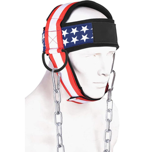 Harnais de musculation pour hommes et femmes, entraîneur de cou, support de force pour l'entraînement avec poids, bande de résistance, fournisseur OEM - Product Image 4