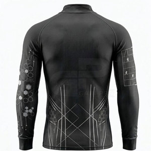 Premium Athletic <b>Compression</b> <b>Shirt</b> <b>For</b> Football And Training Tight Fit Design Enhances Muscle Support And Movement Efficiency - Product Image 2