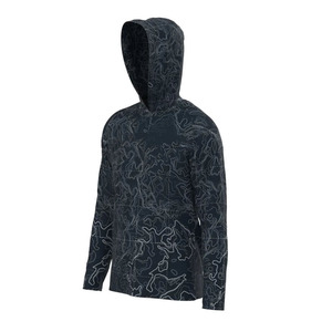 Sudadera con Capucha Unisex de Color Degradado, Impresión por Sublimación, Transpirable, UPF50, Ropa de Pesca, Talla Adulto - Product Image 4