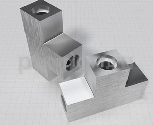 แผ่นยึดอะลูมิเนียมแบบกำหนดเองที่ผลิตด้วยเครื่อง CNC ผู้ผลิตชิ้นส่วนเครื่องจักรกลแบบ OEM - Product Image 6