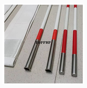 Ensemble de poteaux d'antenne de volley-ball pliables pour le sport - Product Image 2