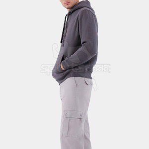 Sudaderas con Capucha Casuales y Elegantes para Hombre, 100% Algodón, Transpirables, Ecológicas, de Secado Rápido, Diseño Ligero con Bolsillo para Uso Diario - Product Image 2