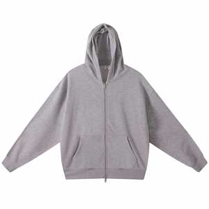 Sudadera con Capucha Extra Grande para Hombre, Color Sólido, Felpa de Algodón, Casual, Lavado Ácido, Patrón de Letras, Ropa de Otoño, Impermeable - Product Image 4