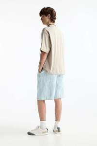 เสื้อยืดแขนยาวผู้ชายทรงเข้ารูป ผ้าฝ้าย 100% น้ำหนัก 200 กรัม ไซส์ใหญ่ สำหรับฤดูร้อน - Product Image 6