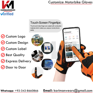 Hard Knuckle Motocross <b>Gloves</b> MTB Racing Protective Gear Impact Resistant Full Finger Dirt Bike <b>Gloves</b> <b>Touchscreen</b> Cycling - Product Image 2