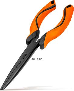 Fishing Plier Fishing Pliers Carbon Steel with Corrosion Resistant Coated Fishing Tools Multitool for Saltwater <b>Hook</b> Removal OEM - Product Image 1