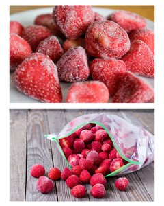 VENTA DIRECTA DE FÁBRICA, PLAZO DE ENTREGA RÁPIDO, PRECIO AL POR MAYOR, Fresas Congeladas IQF Sin Azúcar, Fruta Fresca Personalizada - Product Image 3