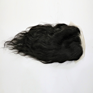 Peluca frontal de cabello humano con ondas suaves - Product Image 1