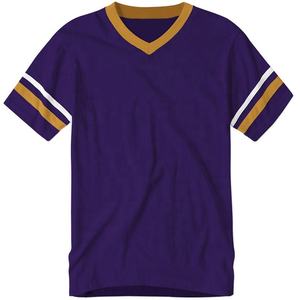 Camisetas de Rayas de Alta Calidad para Hombre, 100% Algodón, Camiseta de Verano con Impresión de Logotipo Personalizado - Product Image 3