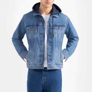 Nouvelle Collection : Vestes en Jean Unies pour Hommes – Qualité Supérieure, Vente en Gros, Veste d'Hiver en Jean pour Garçons – Offre Spéciale en Ligne - Product Image 3