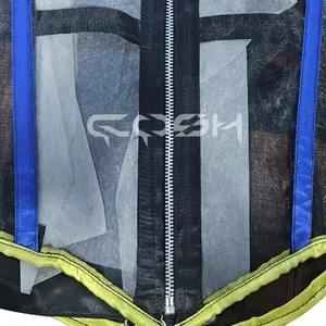 Corset sexy transparent en résille noire, bustier à fermeture éclair sur le devant avec bonnets à armatures |   Achetez maintenant - Product Image 4