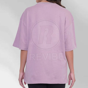 T-shirt en toile décontracté pour femme, coupe ample, 100 % coton respirant, impression de logo personnalisée, idéal pour la vente en ligne – Meilleures ventes - Product Image 4