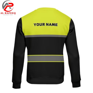 Nueva Llegada 2026 Sudadera para Hombre al por Mayor, Cuello Redondo, Alta Visibilidad, Reflectante, Sudadera de Invierno de Forro Polar para Hombre y Mujer - Product Image 2