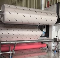 Machine de laminage automatique à chaud pour bobines d'aluminium avec colle PUR de 0,25 mm