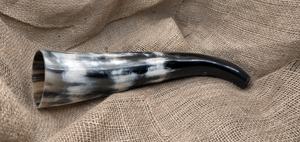 Corneta Vikinga Pulida, Corneta de Guerra, Cuerno de Búfalo Vikingo - Product Image 5