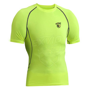 Vêtements de sport respirants pour hommes, t-shirts de compression, vente chaude, t-shirts de compression légers pour hommes - Product Image 6