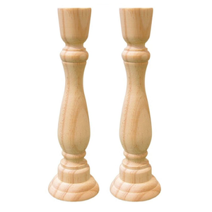 Candelabro de Madera Decorativo, Portavelas de Madera para Mesa de Comedor, Sala de Estar, Dormitorio, Bodas y Decoración del Hogar - Product Image 1