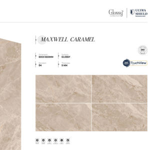 กระเบื้องพอร์ซเลนขนาดใหญ่แบบมันเงา รุ่นใหม่ ขนาด 800x1600 1200x1800 750x1500 มม. กระเบื้องพรีเมียมสำหรับปูพื้น ผนัง และตกแต่งผนัง - Product Image 1