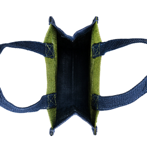 Sac en jute personnalisé avec 4 compartiments, élégant et écologique, idéal pour les cadeaux et les fêtes - Product Image 2