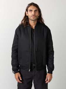 Blouson Bomber Homme Personnalisé de Haute Qualité – Nouveau Style Réversible avec Col Montant et Poches Décoratives – Vente Chaude en Gros - Product Image 4
