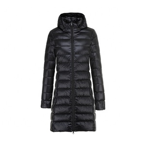Veste matelassée unisexe légère et chaude pour l'hiver, avec capuche et fermeture éclair, personnalisable, streetwear d'extérieur, vente en gros, fabricant OEM/ODM - Product Image 5