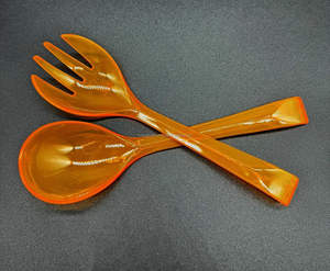 Juego de cucharas de resina de la mejor calidad para servir y cocinar en fiestas, accesorios de cocina organizados - Product Image 1