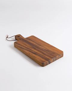 Planche à découper en bois d'acacia de qualité supérieure, épaisse, durable, compatible avec les couteaux, finition lisse avec poignée, parfaite pour couper et servir - Product Image 4
