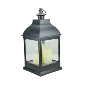 Wholesale Selling Portable Eco-Friendly Metal <b>Lantern</b> With Superior Matt <b>Black</b> Finish Candle <b>Lantern</b> for Christmas & Wedding - Product Image 3