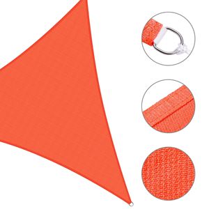 Voile d'ombrage triangulaire rouge pastèque 20 x 20 x 20, design triangulaire pour protection extérieure - Product Image 5