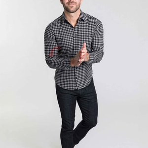 Chemise en flanelle élégante avec une coupe confortable et un tissu chaud, idéale pour les voyages et les tenues décontractées. - Product Image 3