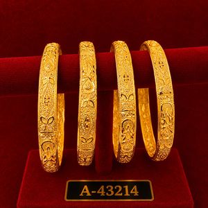 MOLL JEWELLERS Luxury Gold Plated <b>Copper</b> Alloy <b>Bangles</b> Set Zircon Imitation Pearl-Geometric Design Trendy Party Wear A-43213 - Product Image 2