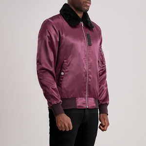 Chaqueta Bomber de Satén Personalizada de Alta Calidad para Hombre, Chaqueta Bomber Universitaria Vintage Personalizada para Mujer, Superventas - Product Image 5
