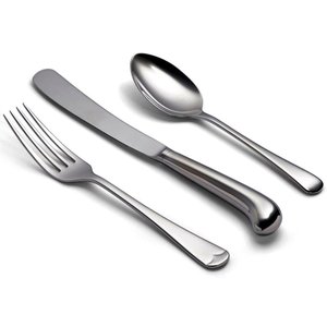 Juego de Cubiertos de Acero Inoxidable Dorado de Lujo, Tenedor, Cuchillo, Cuchara, Cucharilla, Cubertería Moderna para Bodas y Cenas - Product Image 4