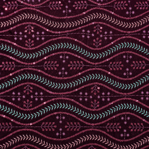 Tela de terciopelo bordada para Abaya, Kaftan, ropa modesta, diseño del Golfo y Emiratos Árabes Unidos, material textil de calidad de exportación para la industria de la moda. - Product Image 5