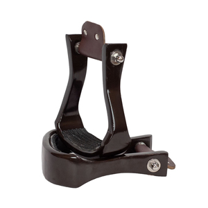 Étriers en bois faits à la main pour l'équitation, repose-pieds de selle de cheval, accessoires d'équipement équestre fiables en bois - Product Image 1