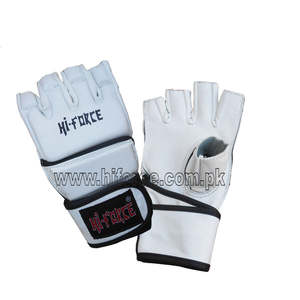 Gants d'entraînement de boxe et MMA durables en caoutchouc écologique et respirant avec poignets lacés, vente en gros pour sacs de frappe - Product Image 3