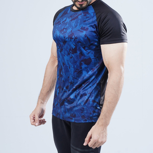 T-shirt de sport personnalisé pour homme – Haute performance, entraînement fitness, vêtement de sport athlétique, respirant, séchage rapide, léger, anti-humidité - Product Image 2