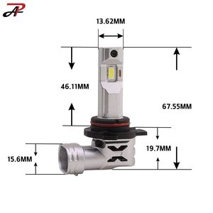 HYUGA U723 โปรหลอดไฟหน้ารถ LED สีขาว 6000K~6500K 3000LM 12V 30W กันน้ำ IP68 อลูมิเนียม (แพ็คคู่) - Product Image 4