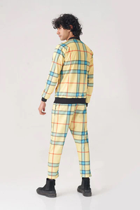 Ensemble de survêtement sportif personnalisé avec logo unisexe pour le football, le badminton, le basketball, léger, à capuche, en polyester/coton, pour l'échauffement hivernal - Product Image 5