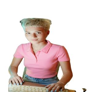 Camiseta Polo de algodón para mujer, Top gráfico personalizado con cuello regular, patrón 3D, Material de Cachemira vaquera, atuendo femenino 100% algodón - Product Image 1