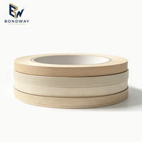 Ensemble de bandes de bordure en PVC mat souple en rouleau, couleur crème ivoire et gris clair, pour les bords de meubles neutres