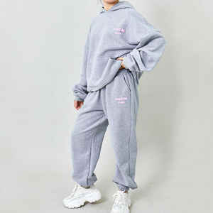 Survêtement d'hiver à capuche personnalisé avec logo, grande taille pour femmes, coupe ajustée, 100% coton, respirant, séchage rapide, confortable, prix raisonnable - Product Image 6