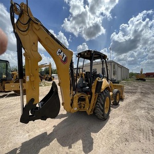 Retroexcavadora compacta usada Cat 430 con cargador de ruedas, cucharón delantero y excavadora trasera, rendimiento compacto y fiable, a la venta. - Product Image 2
