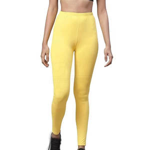 Leggings de yoga sur mesure pour femmes, taille élastique de haute qualité, motif uni, séchage rapide, respirant, longueur intégrale, nouvelle collection 2026 - Product Image 1