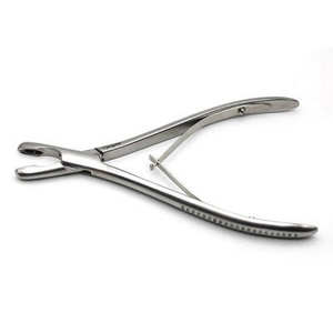 Rongeur à os professionnel en acier inoxydable à double action, outil chirurgical dentaire orthopédique maxillo-facial pour la coupe des os par MI - Product Image 3