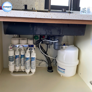 Purificador de Agua Eléctrico RO Bajo Fregadero FWP-888 al Mejor Precio, Sistema de Ósmosis Inversa de Acero con Recubrimiento en Polvo de Alta Calidad, 80GPD - Product Image 1